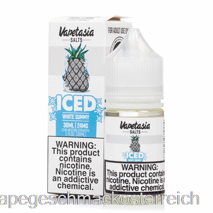 Geeistes Weißes Gummibärchen – Vapetasia-Salze – 30 Ml, 24 Mg Vape-Geschmack